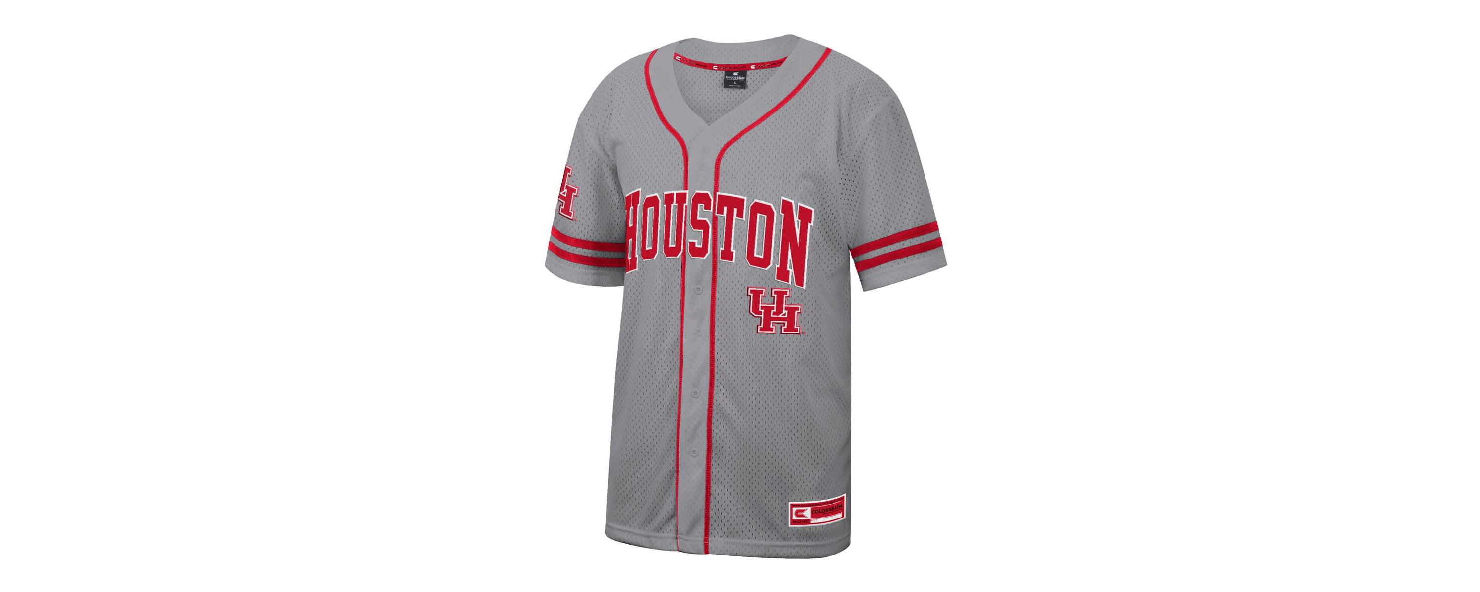 NCAA Houston Cougars Free Spirited Baseball Jersey