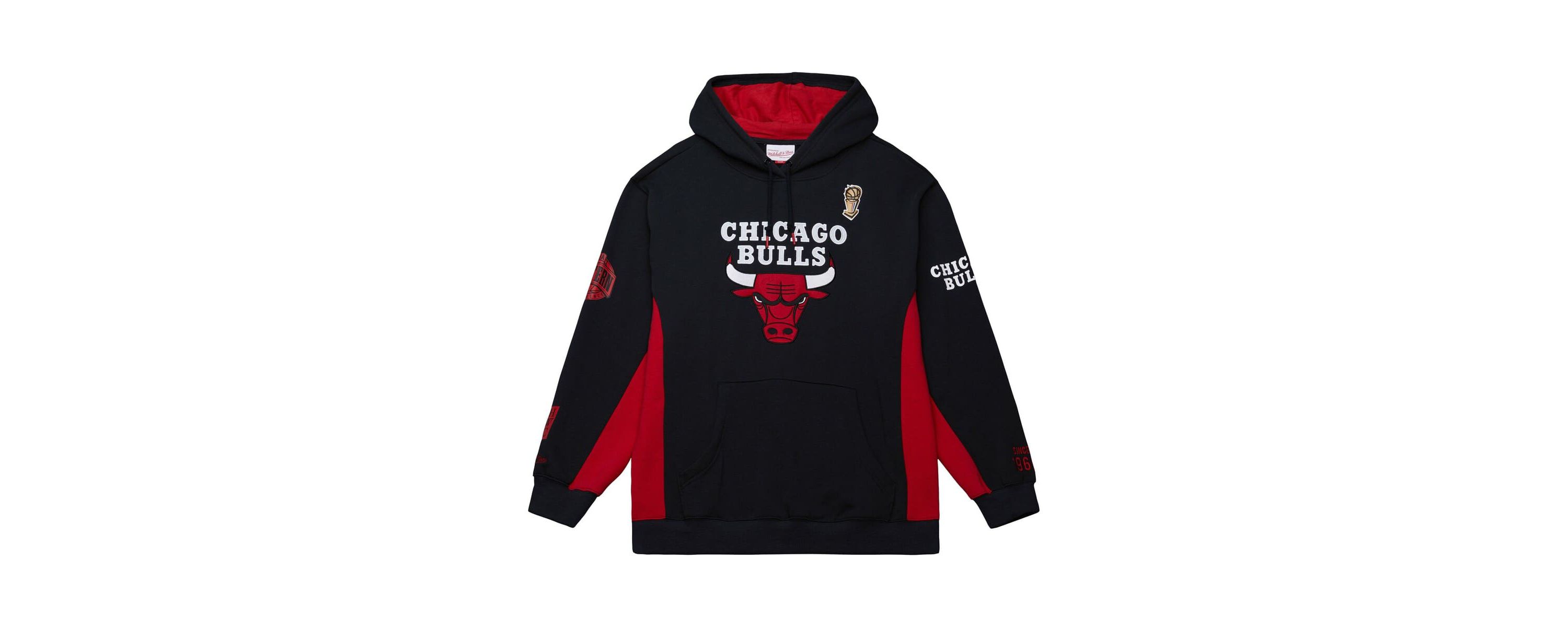 NBA Chicago Bulls Hardwood Classics Team Origins Fleece Pullover Hoodie