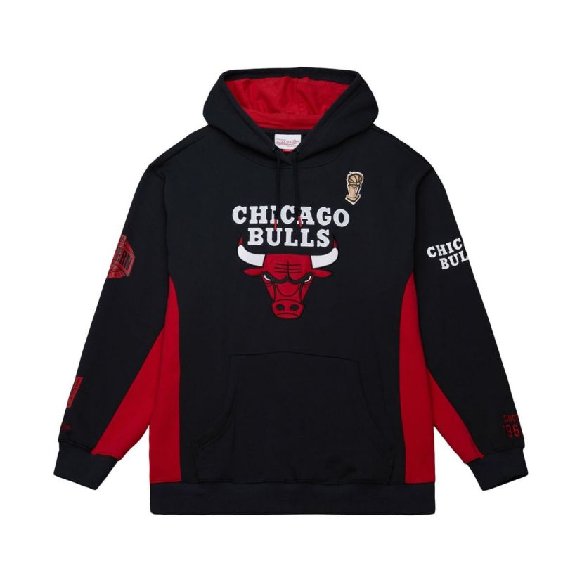 NBA Chicago Bulls Hardwood Classics Team Origins Fleece Pullover Hoodie