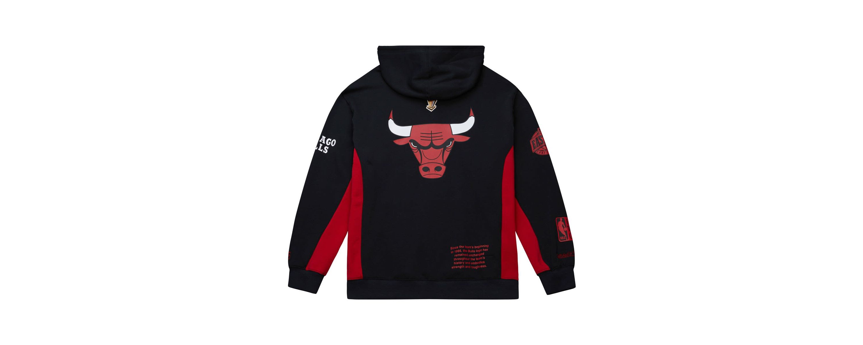 NBA Chicago Bulls Hardwood Classics Team Origins Fleece Pullover Hoodie
