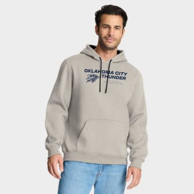Men's NBA Fanatics Off Oklahoma City Thunder Crossover Collection Blocked Shot Premium Pullover Hoodie