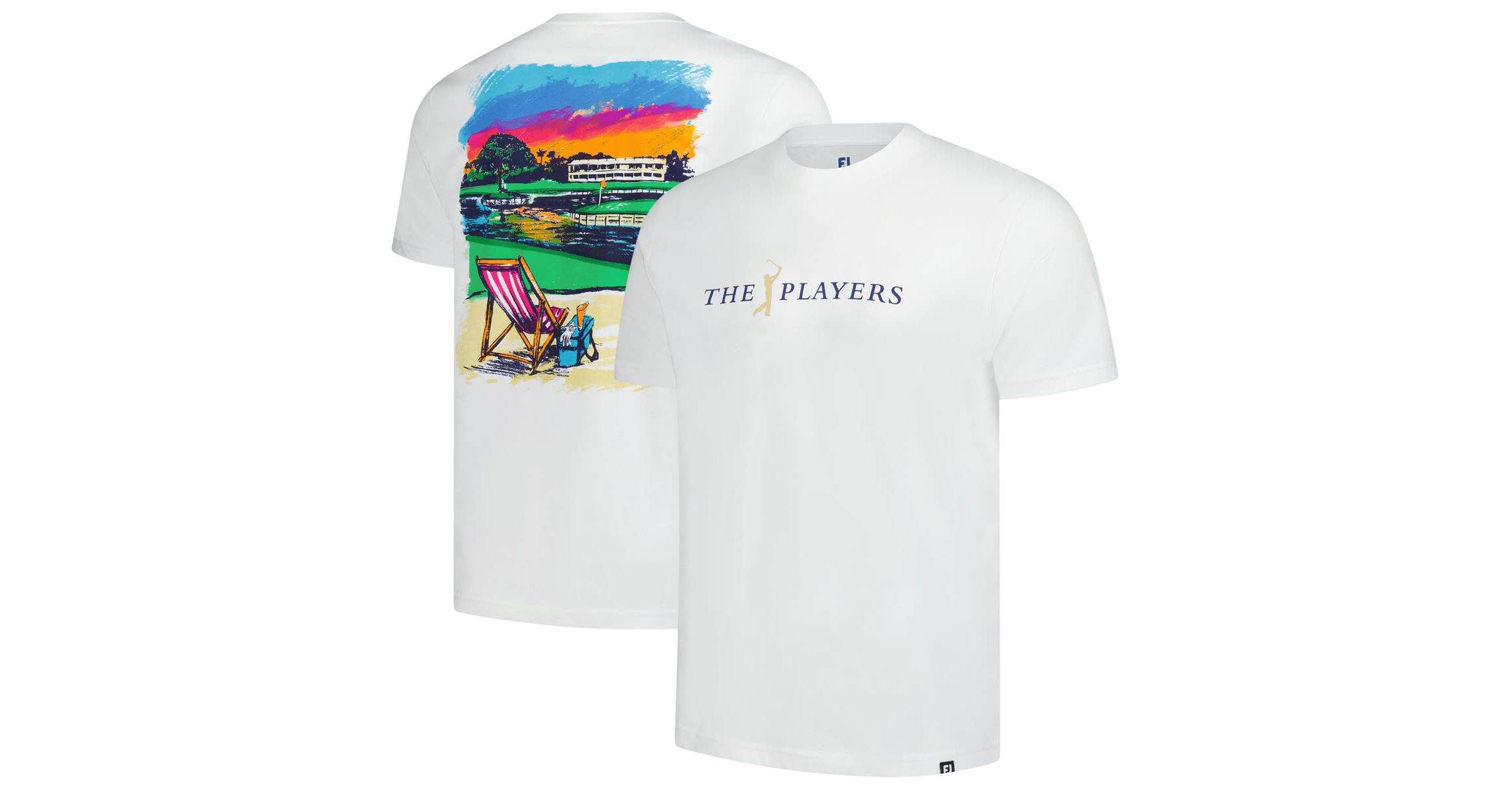 Golf THE PLAYERS Painting T-Shirt