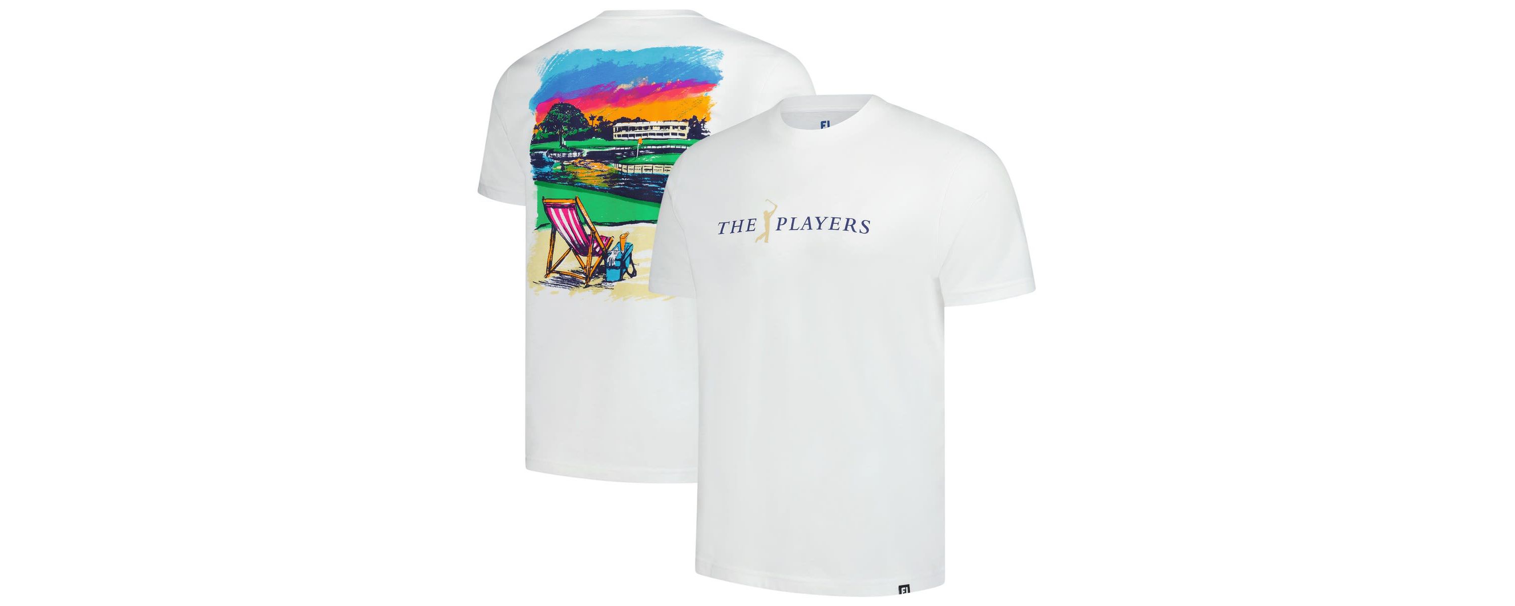 Golf THE PLAYERS Painting T-Shirt