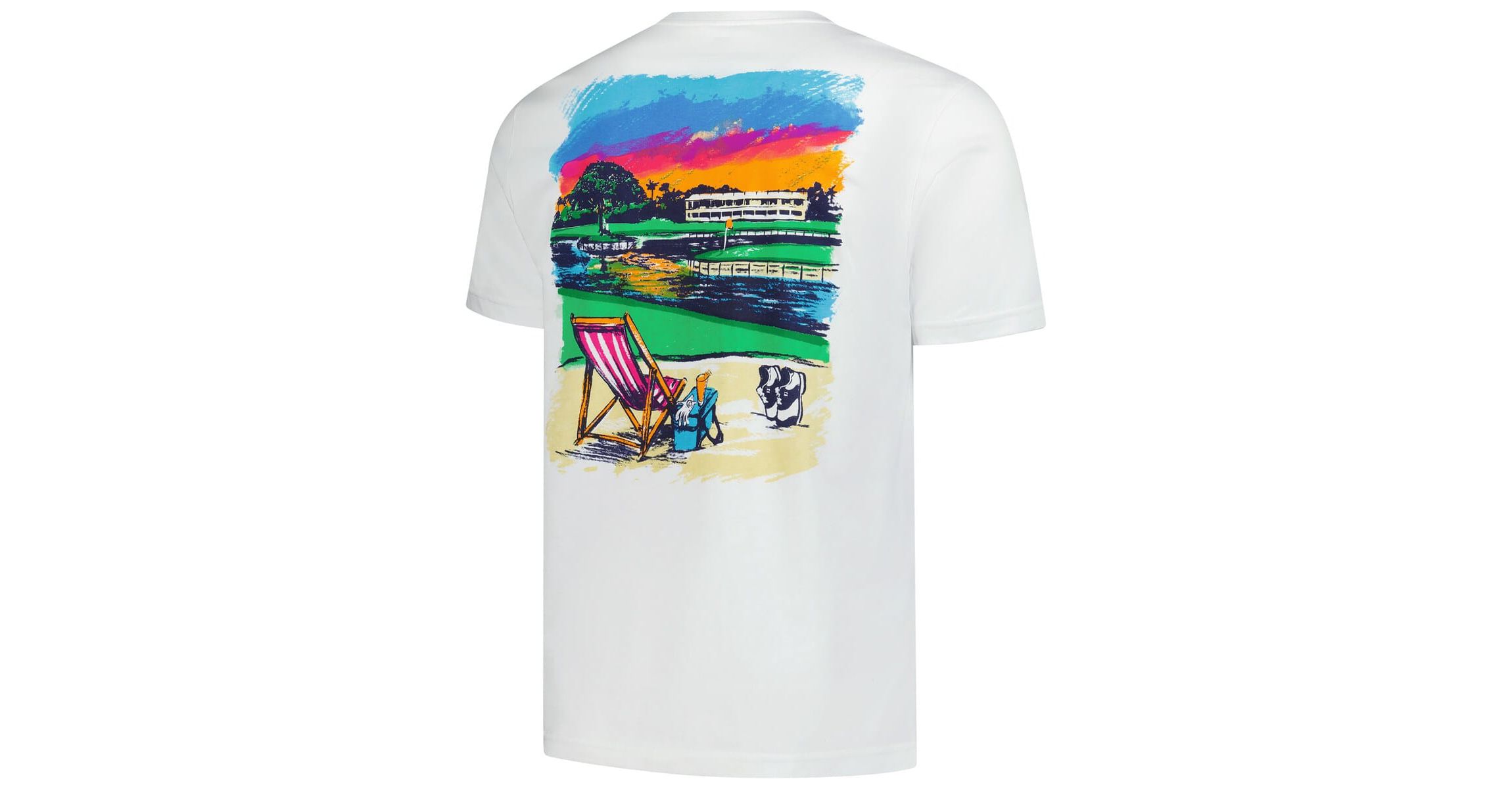 Golf THE PLAYERS Painting T-Shirt