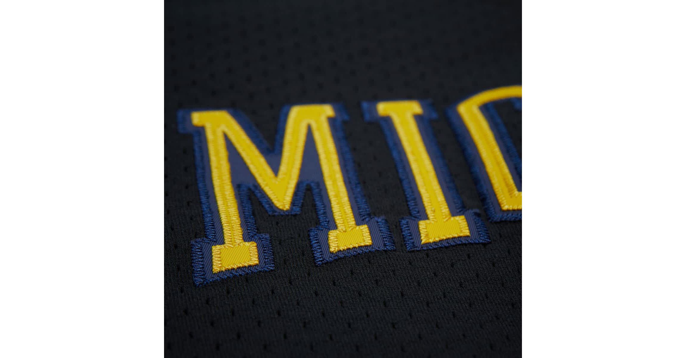 NCAA Michigan Wolverines On The Clock Full-Button Fashion Jersey