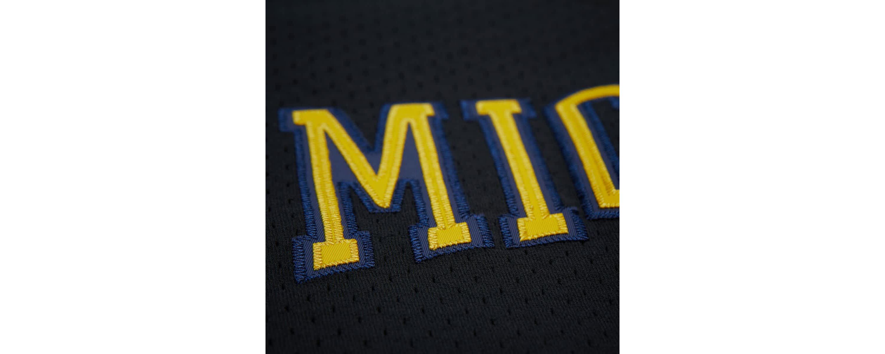 NCAA Michigan Wolverines On The Clock Full-Button Fashion Jersey