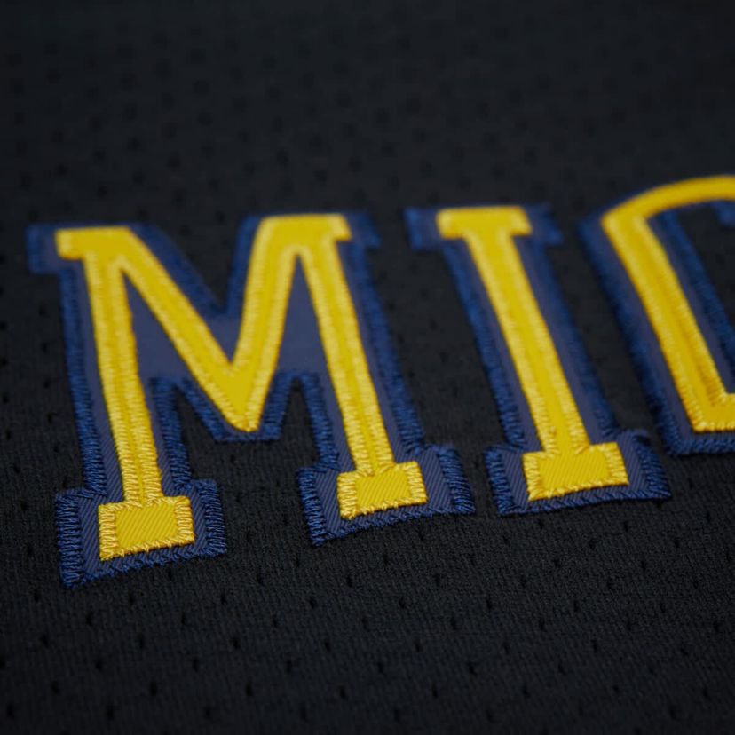 NCAA Michigan Wolverines On The Clock Full-Button Fashion Jersey
