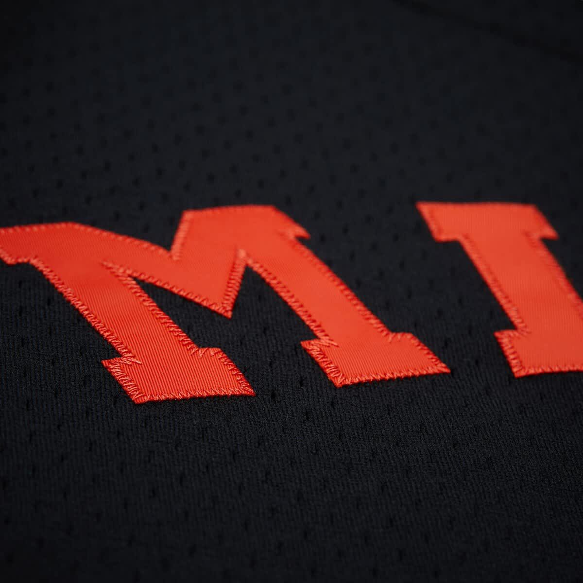 Miami (FL) Hurricanes NCAA Miami Hurricanes On The Clock Full-Button Fashion Jersey