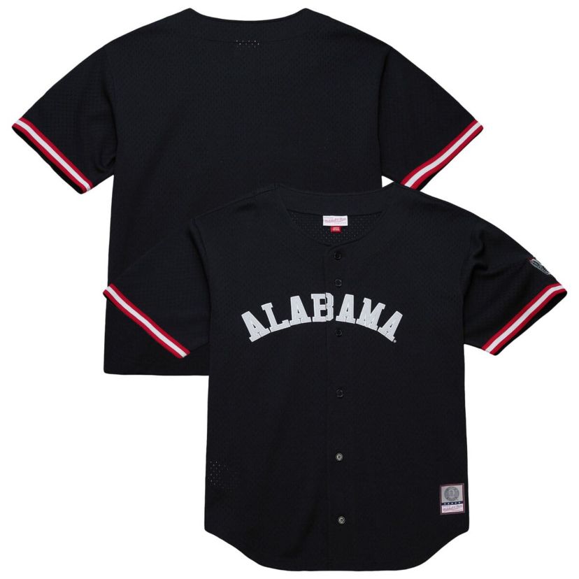 Alabama Crimson Tide NCAA Alabama Tide On The Clock Full-Button Fashion Jersey