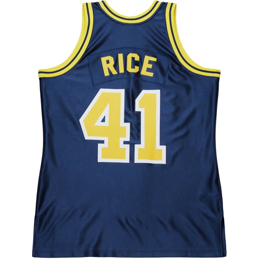NCAA Glen Rice Michigan Wolverines 1988/89 Authentic Jersey