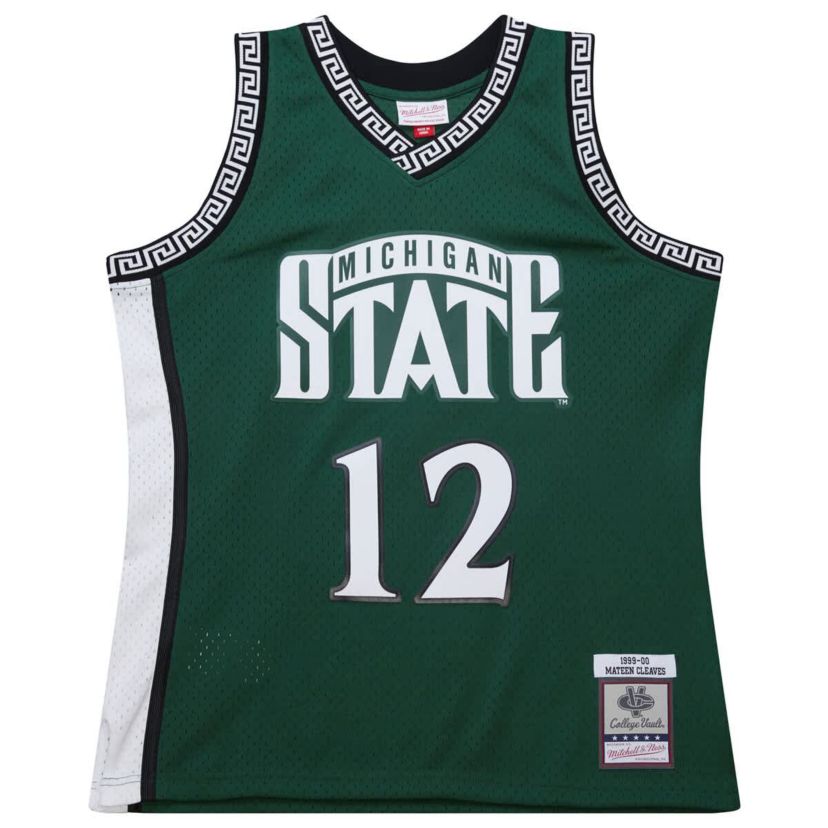 NCAA Mateen Cleaves Michigan State Spartans 1999/00 Swingman Jersey