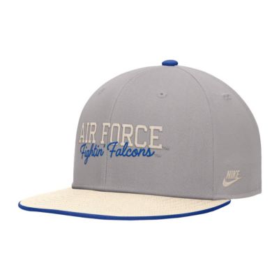 Men's NCAA Nike Air Force Falcons Vintage Script Pro Dri-FIT Snapback Hat