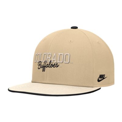 Men's NCAA Nike Colorado Buffaloes Vintage Script Pro Dri-FIT Snapback Hat