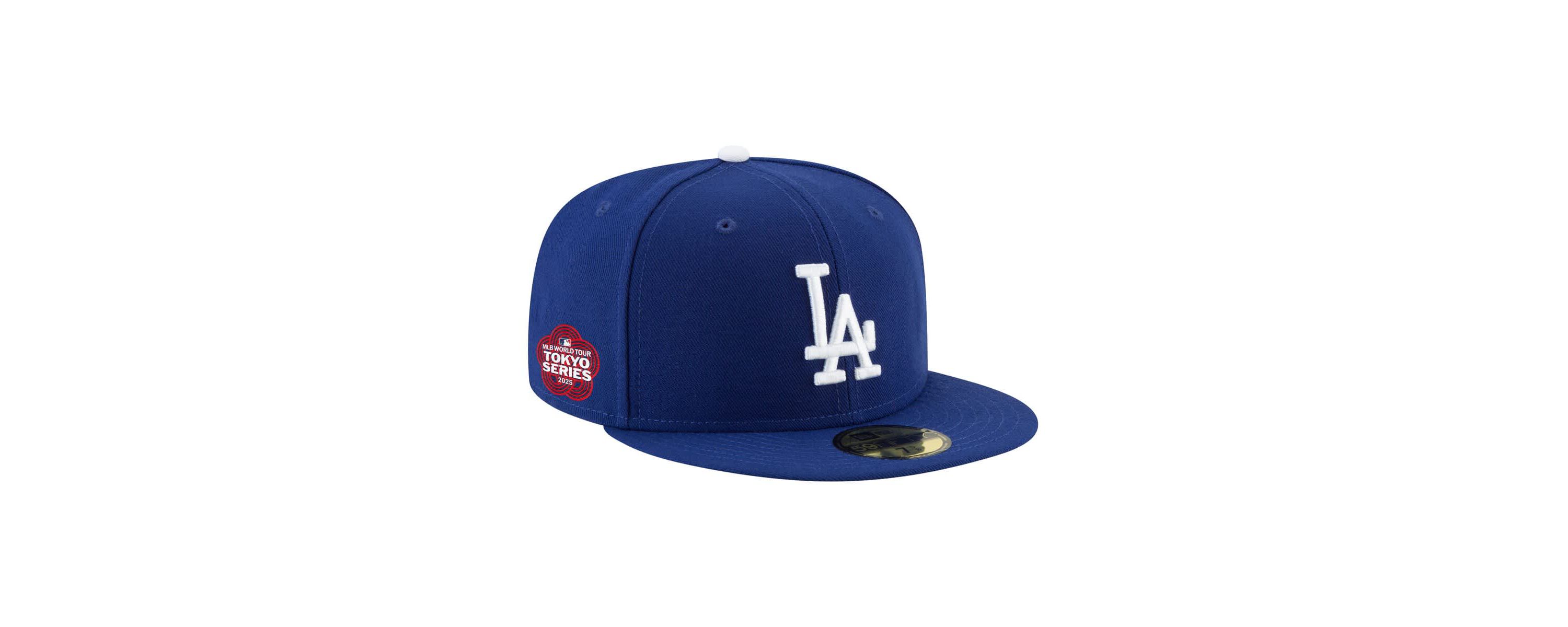 MLB Los Angeles Dodgers 2025 MLB World Tour: Tokyo Series Side Patch 59FIFTY Fitted Hat