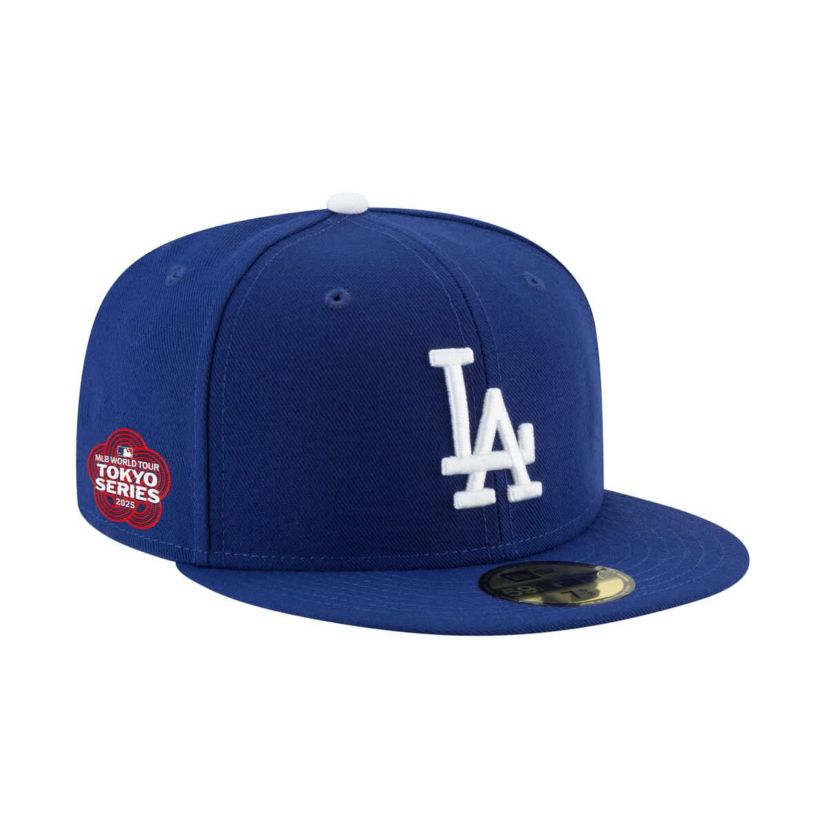 MLB Los Angeles Dodgers 2025 MLB World Tour: Tokyo Series Side Patch 59FIFTY Fitted Hat