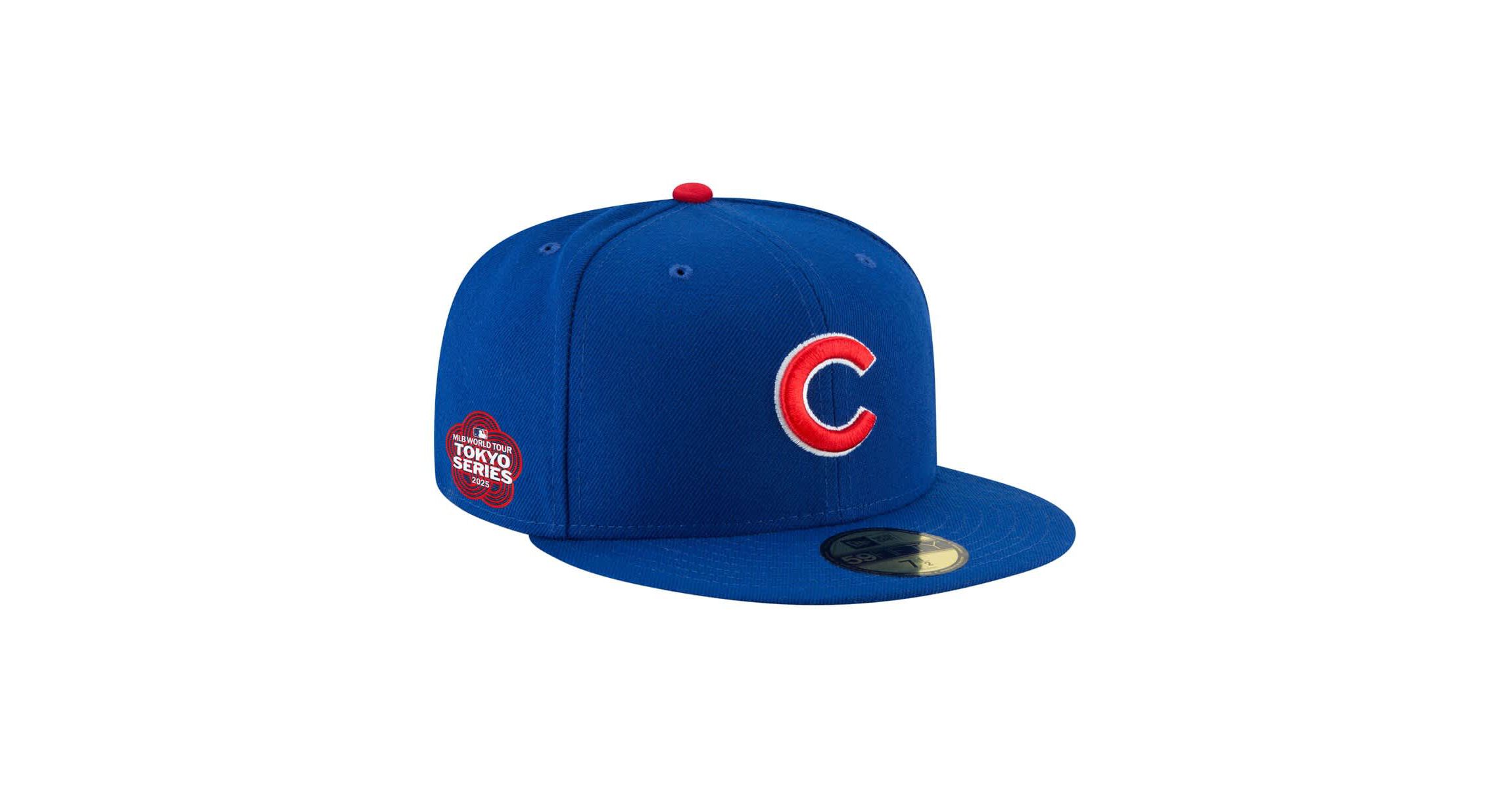 MLB Chicago Cubs 2025 MLB World Tour: Tokyo Series Side Patch 59FIFTY Fitted Hat