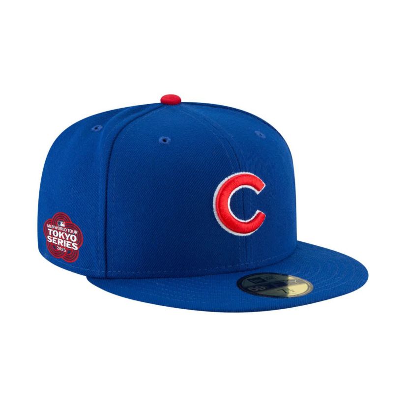 MLB Chicago Cubs 2025 MLB World Tour: Tokyo Series Side Patch 59FIFTY Fitted Hat