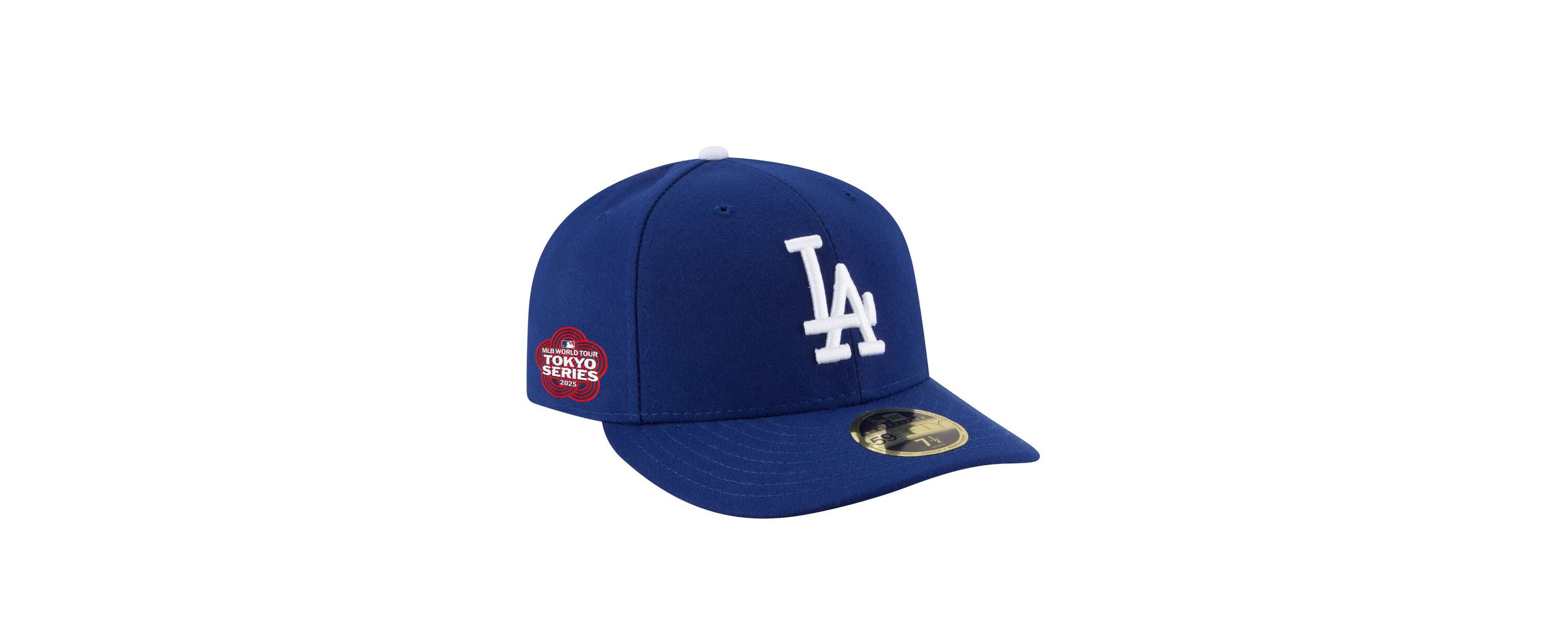MLB Los Angeles Dodgers 2025 MLB World Tour: Tokyo Series Side Patch Low 59FIFTY Fitted Hat