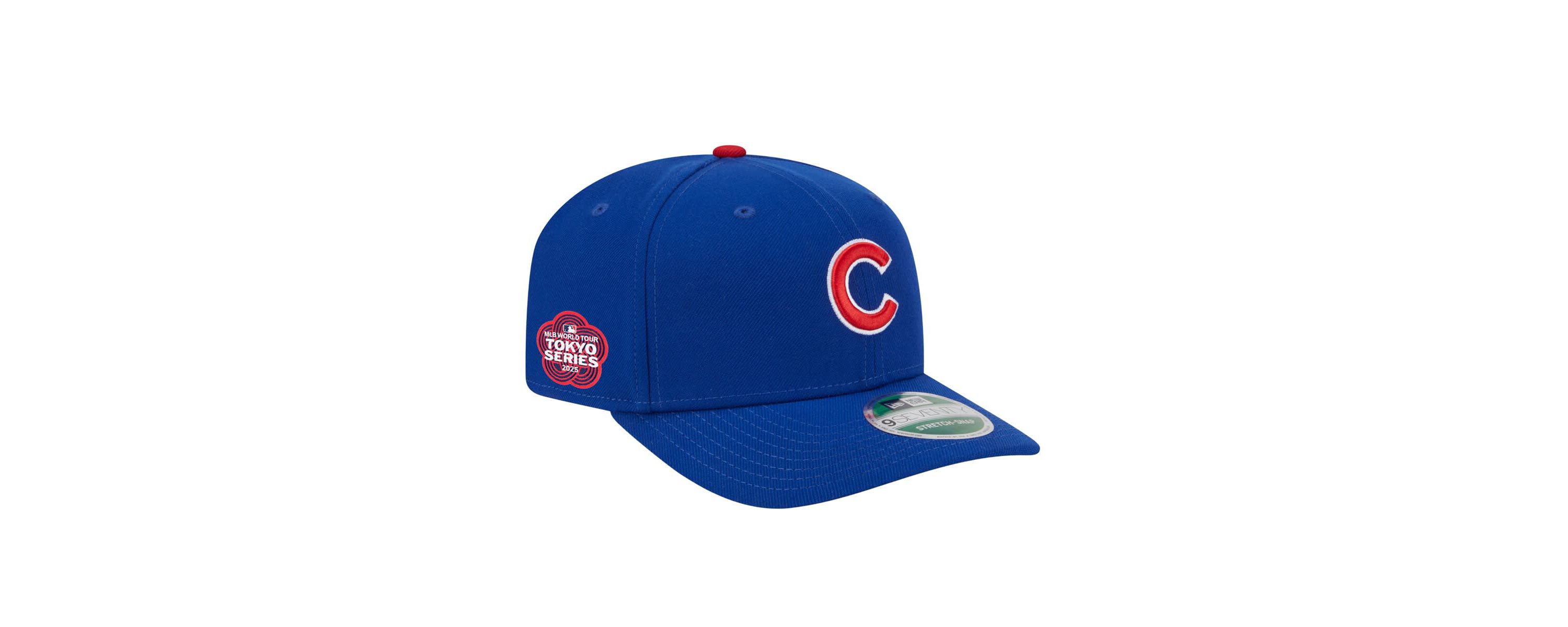 MLB Chicago Cubs 2025 MLB World Tour: Tokyo Series Side Patch 9SEVENTY Stretch-Snap Hat
