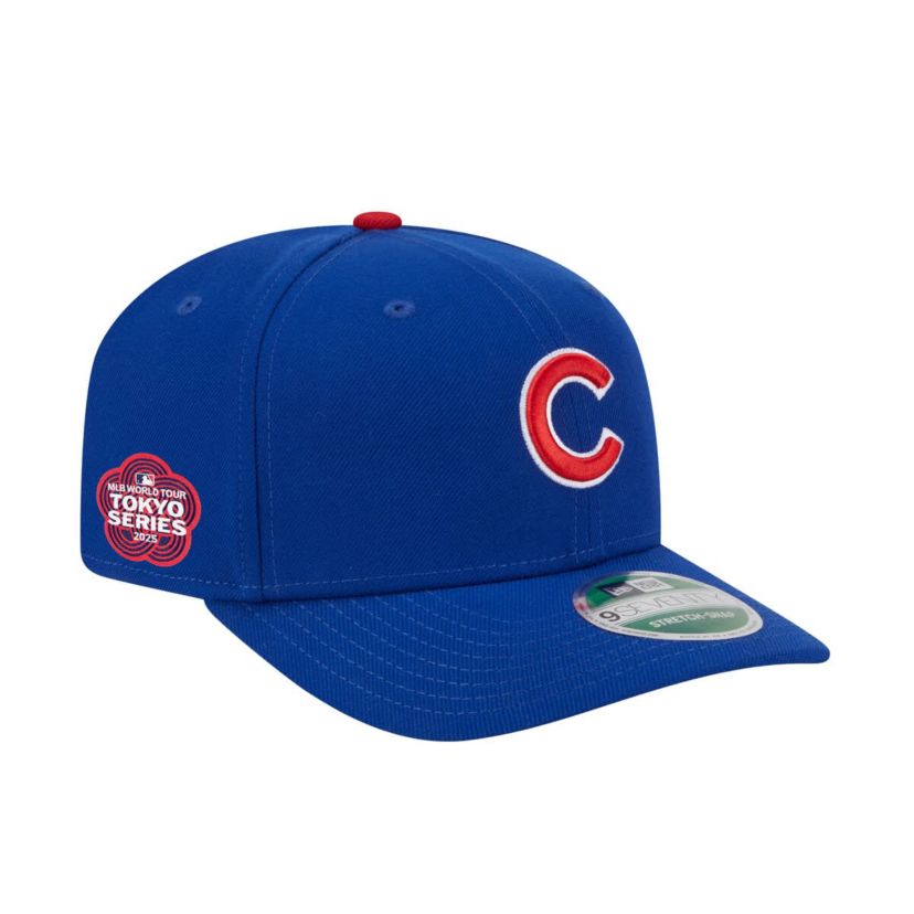 MLB Chicago Cubs 2025 MLB World Tour: Tokyo Series Side Patch 9SEVENTY Stretch-Snap Hat
