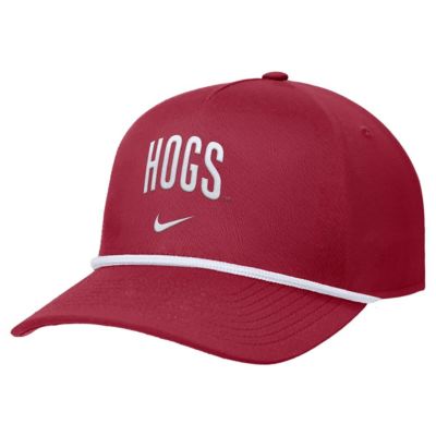 Men's NCAA Nike Arkansas Razorbacks Rise Adjustable Hat, Medium