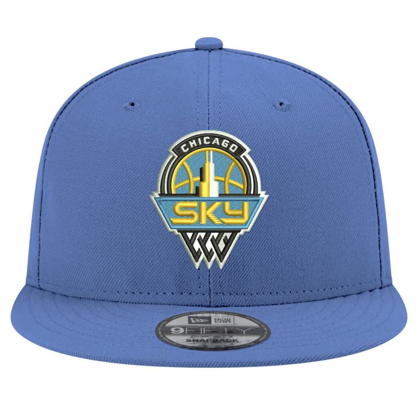 WNBA Unisex Sky Chicago Sky Logo 9FIFTY Snapback Hat