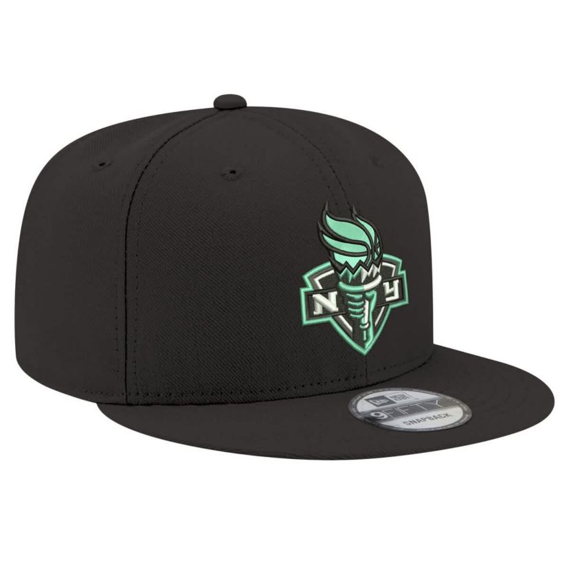 WNBA Unisex New York Liberty Logo 9FIFTY Snapback Hat
