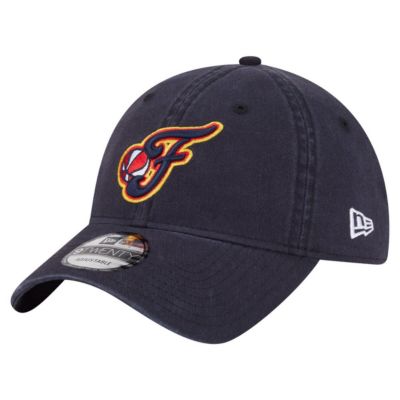 New Era WNBA Unisex Indiana Fever Core Alt Logo 9TWENTY Adjustable Hat, Navy Blue