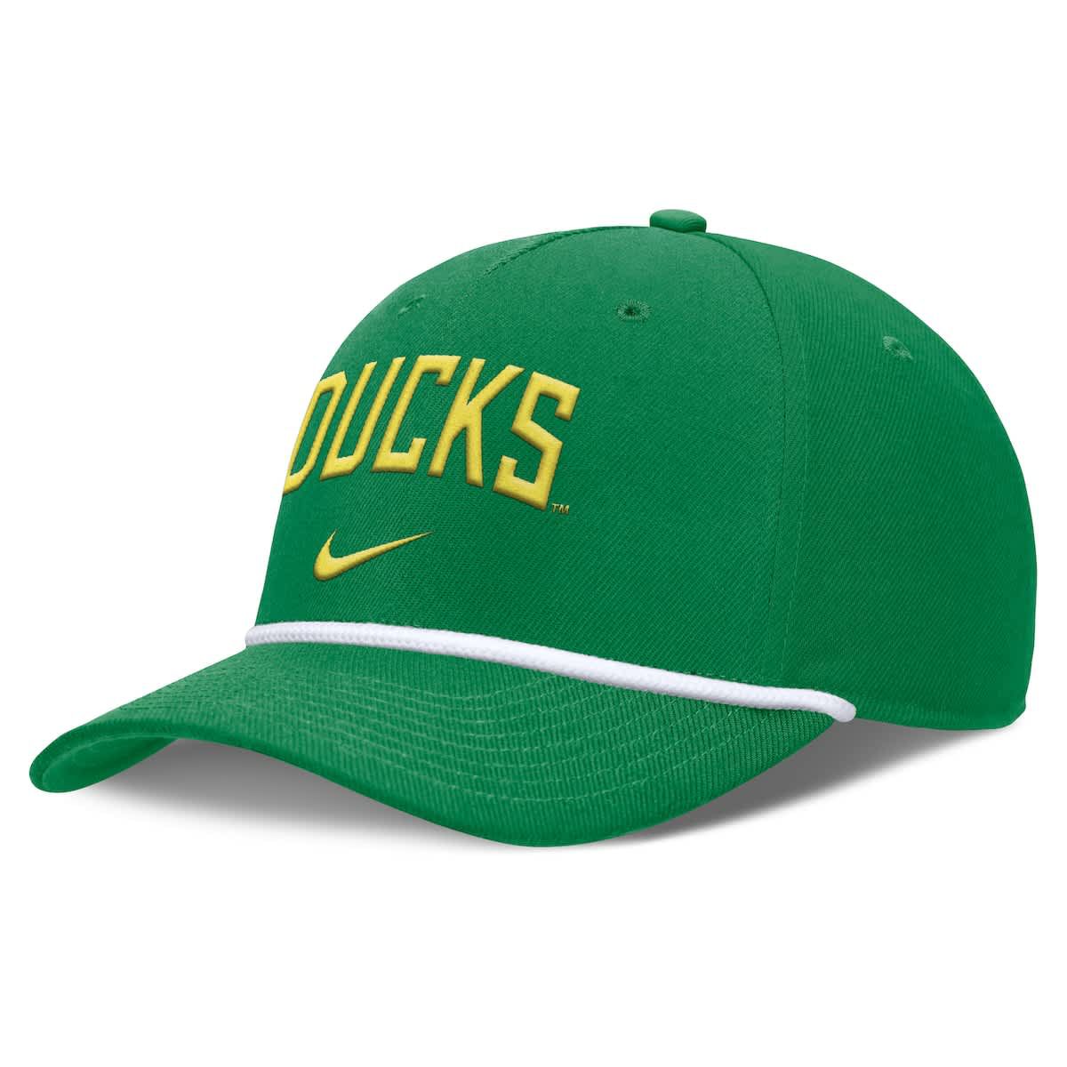 NCAA Nike Oregon Ducks Rise Campus Adjustable Hat