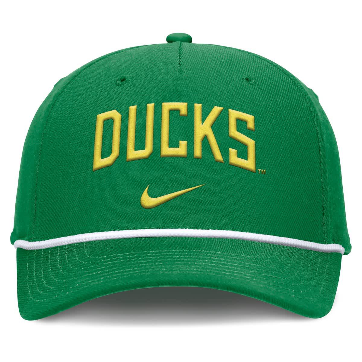 NCAA Nike Oregon Ducks Rise Campus Adjustable Hat
