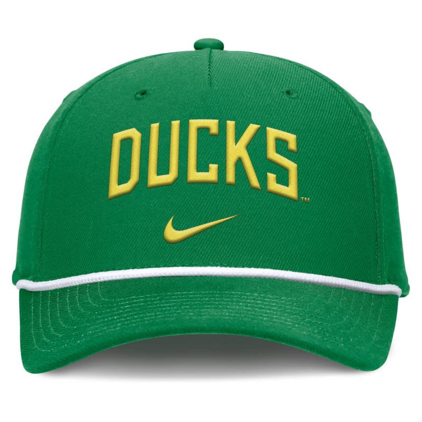 NCAA Nike Oregon Ducks Rise Campus Adjustable Hat