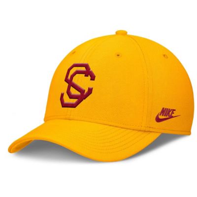 Men's NCAA Nike USC Trojans Rise Academic Dri-FIT Flex Hat, Gold, Medium