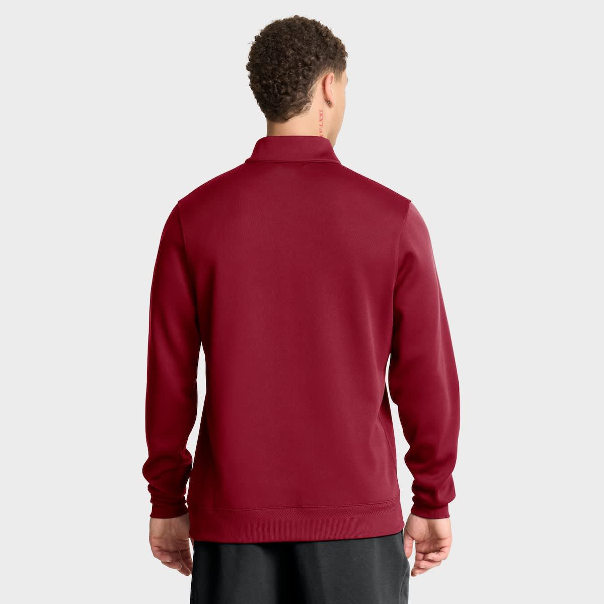Alabama Crimson Tide NCAA Nike Alabama Tide 2025 Coaches Premium Dri-FIT Half-Zip Pullover