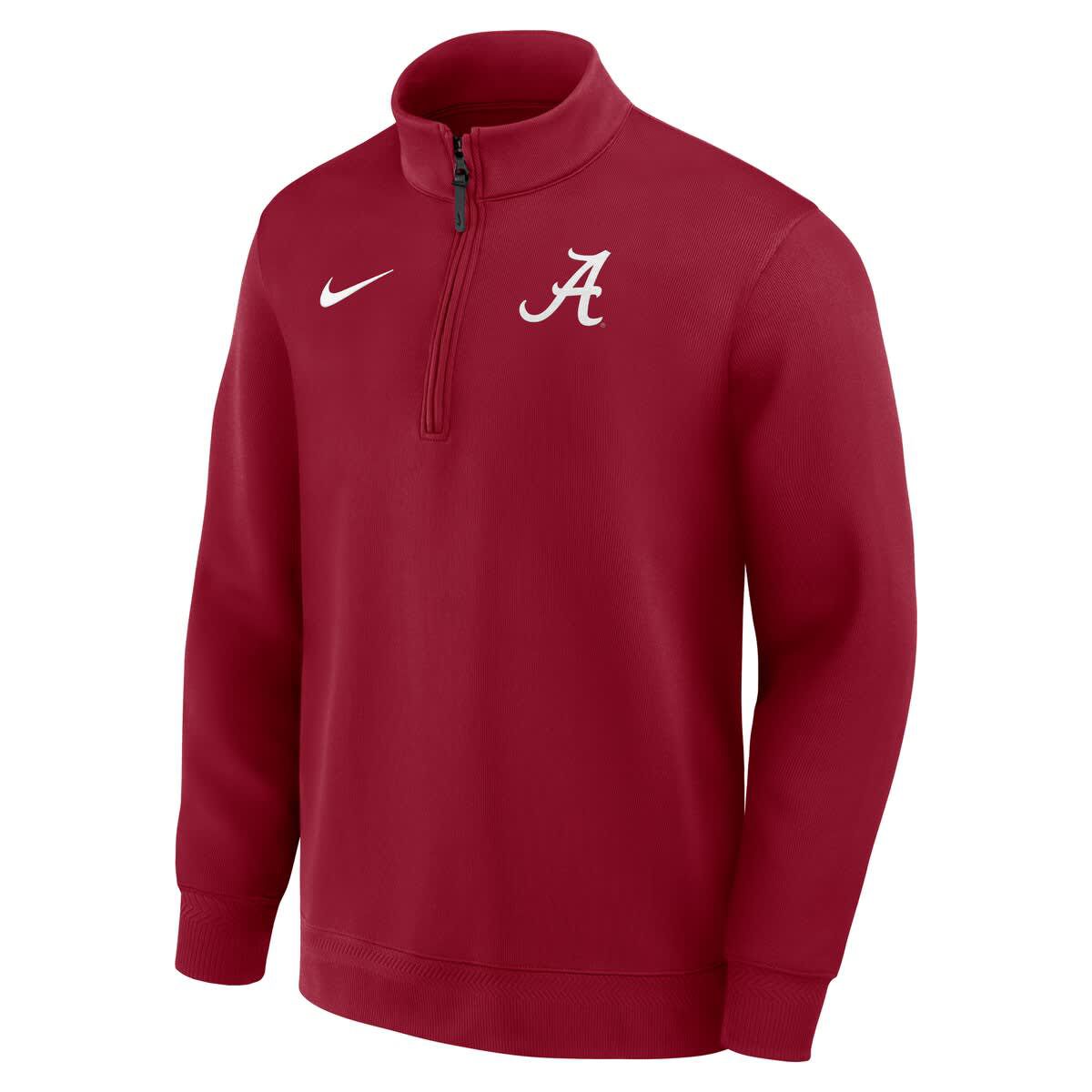 Alabama Crimson Tide NCAA Nike Alabama Tide 2025 Coaches Premium Dri-FIT Half-Zip Pullover