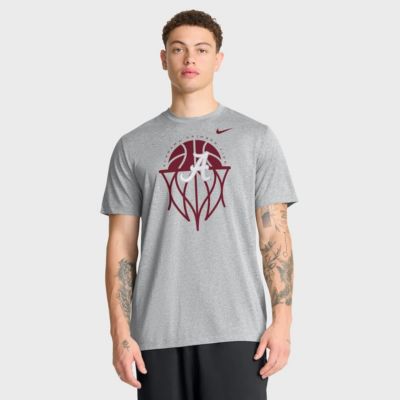 Mens Alabama Crimson Tide NCAA Nike Alabama Tide Basketball Icon Legend DriFIT TShirt