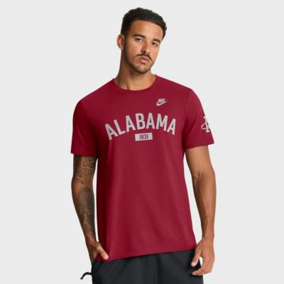 Men's Alabama Crimson Tide NCAA Nike Alabama Tide Legacy Arch T-Shirt, Large