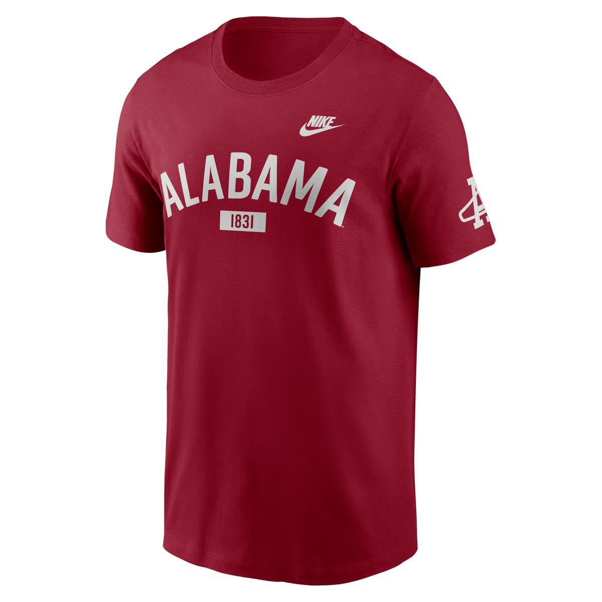 Alabama Crimson Tide NCAA Nike Alabama Tide Legacy Arch T-Shirt