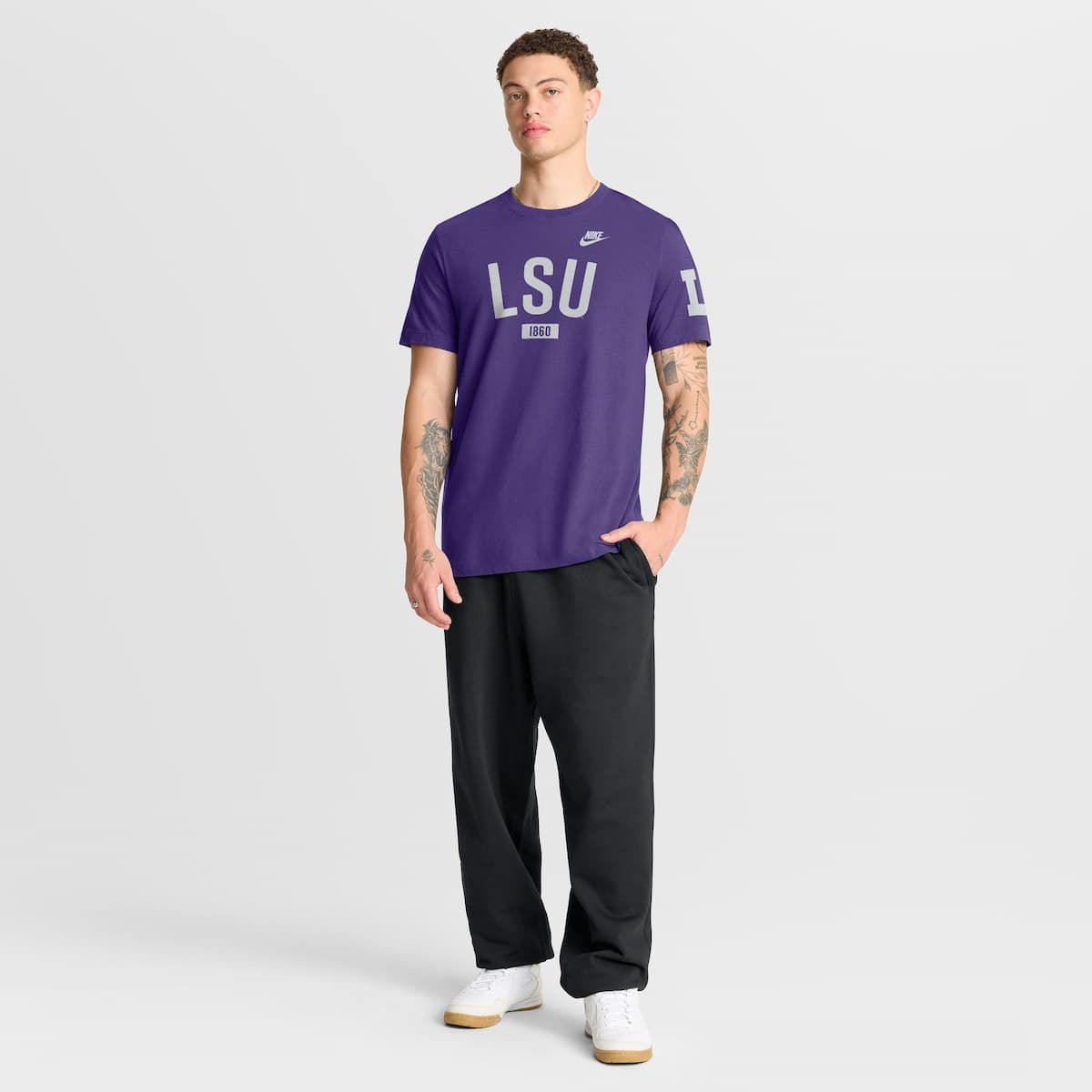NCAA Nike LSU Tigers Legacy Arch T-Shirt