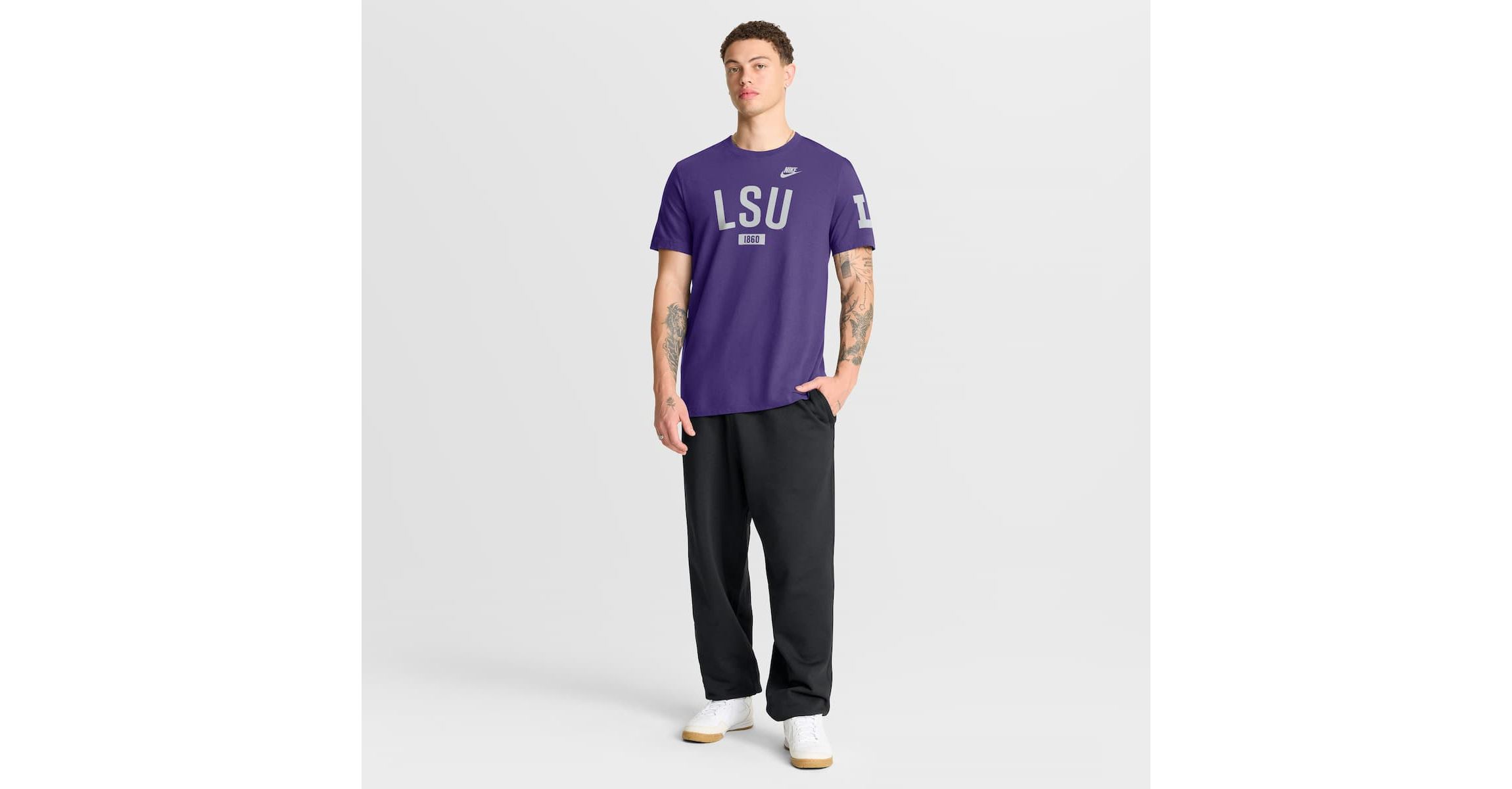 NCAA Nike LSU Tigers Legacy Arch T-Shirt
