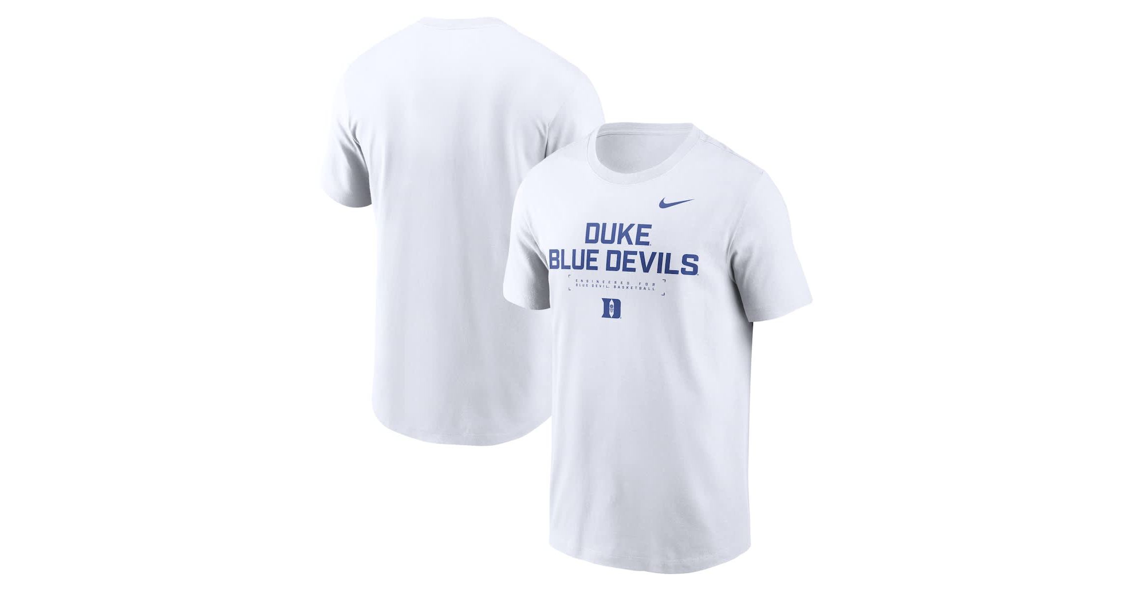 Duke Blue Devils NCAA Nike Duke Devils 2025 Courtside Basketball Performance T-Shirt