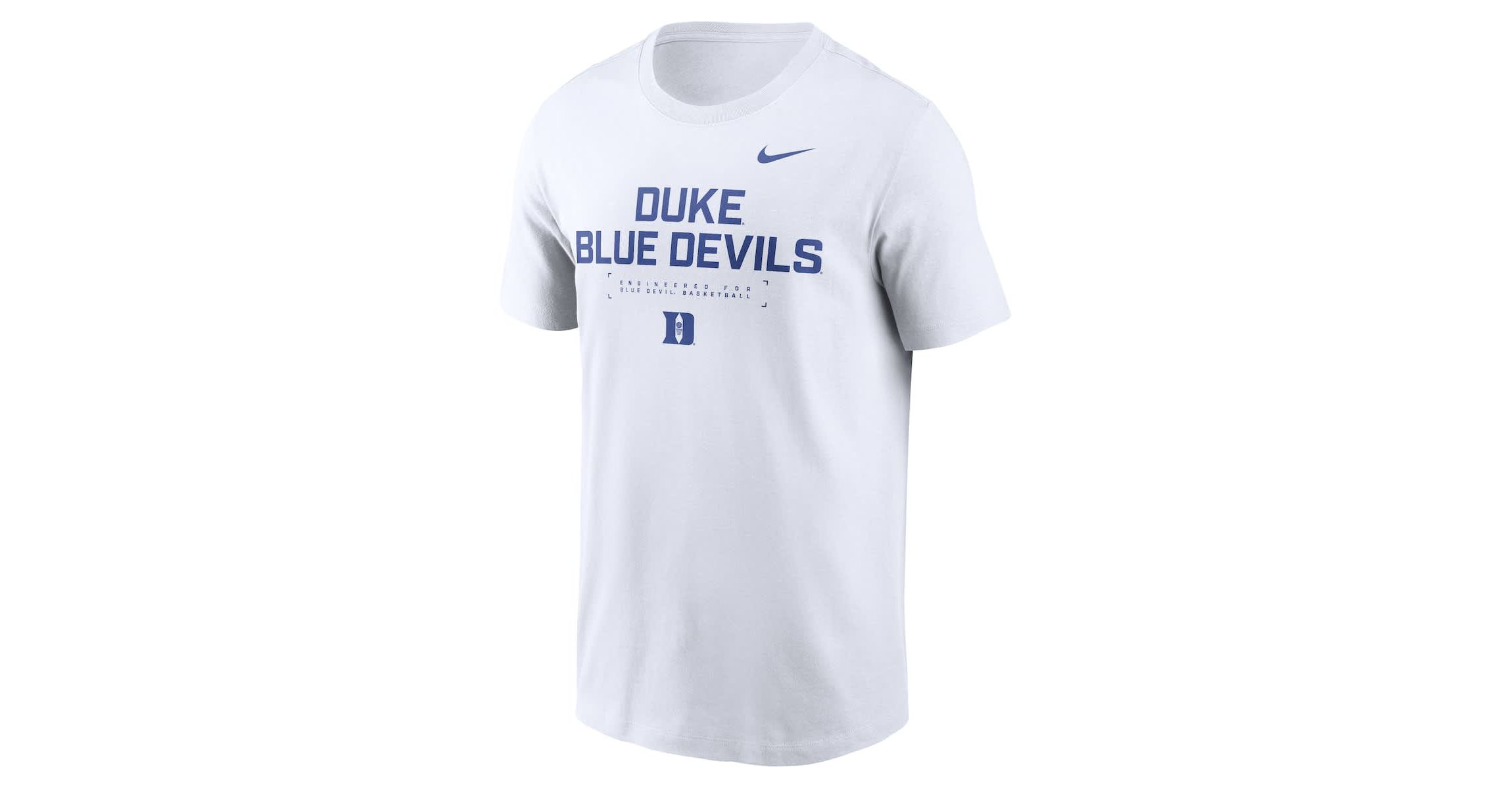 Duke Blue Devils NCAA Nike Duke Devils 2025 Courtside Basketball Performance T-Shirt