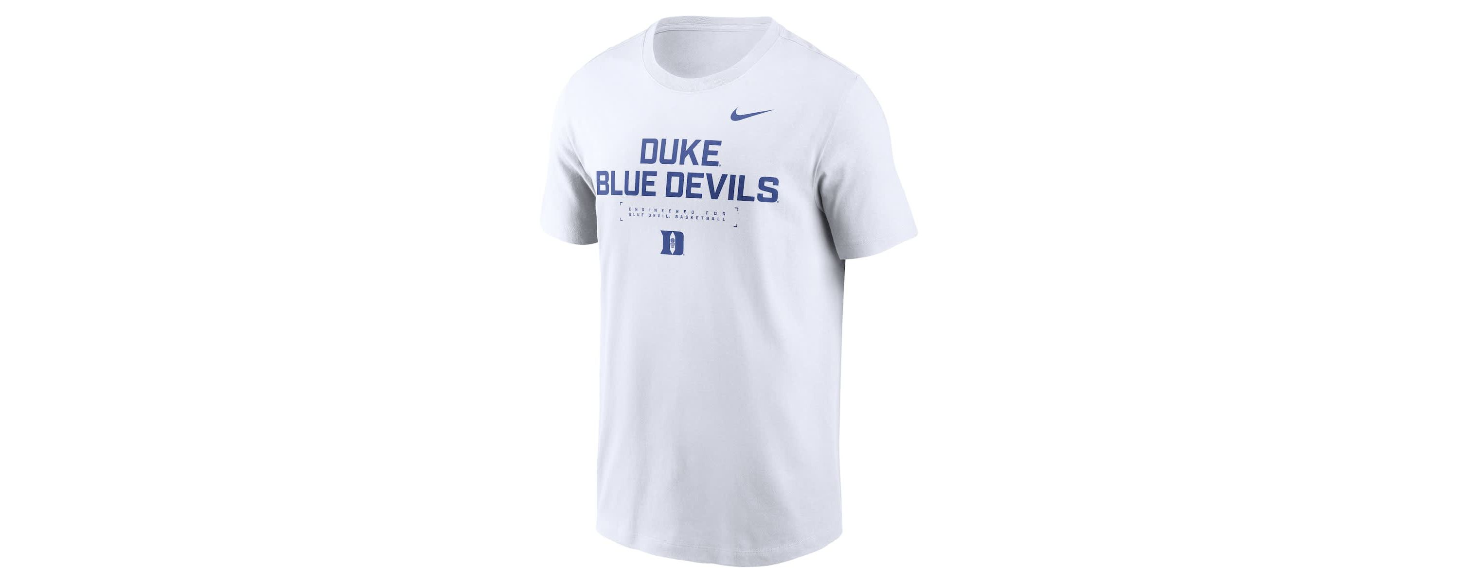 Duke Blue Devils NCAA Nike Duke Devils 2025 Courtside Basketball Performance T-Shirt