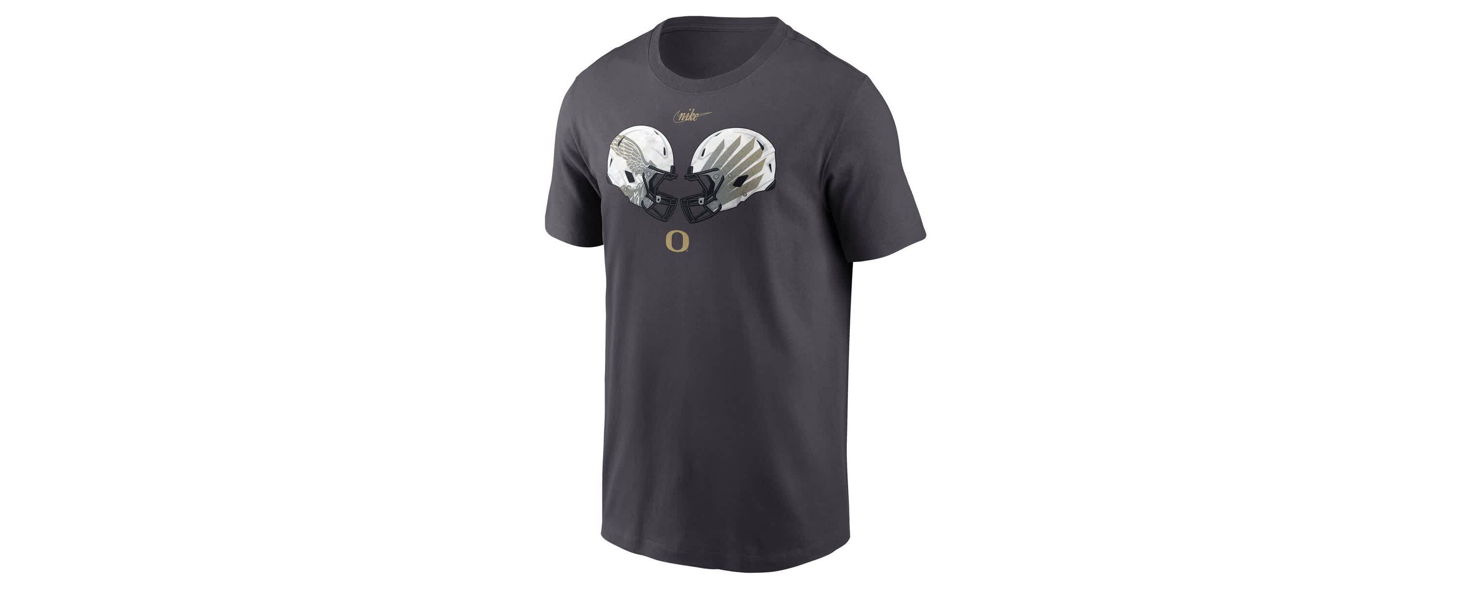 NCAA Nike Oregon Ducks Shoe Duck Unstoppable Force Dri-FIT T-Shirt