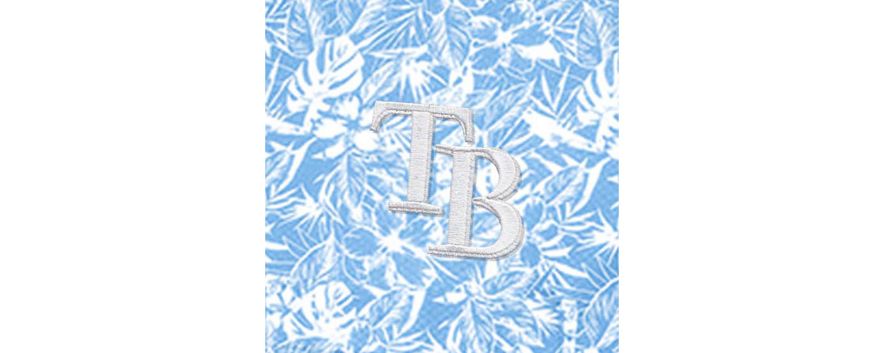 MLB Powder Tampa Bay Rays Resort Button-Up Shirt