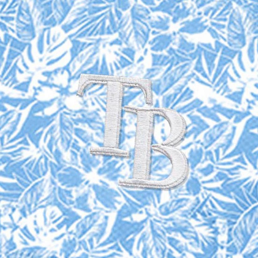 MLB Powder Tampa Bay Rays Resort Button-Up Shirt