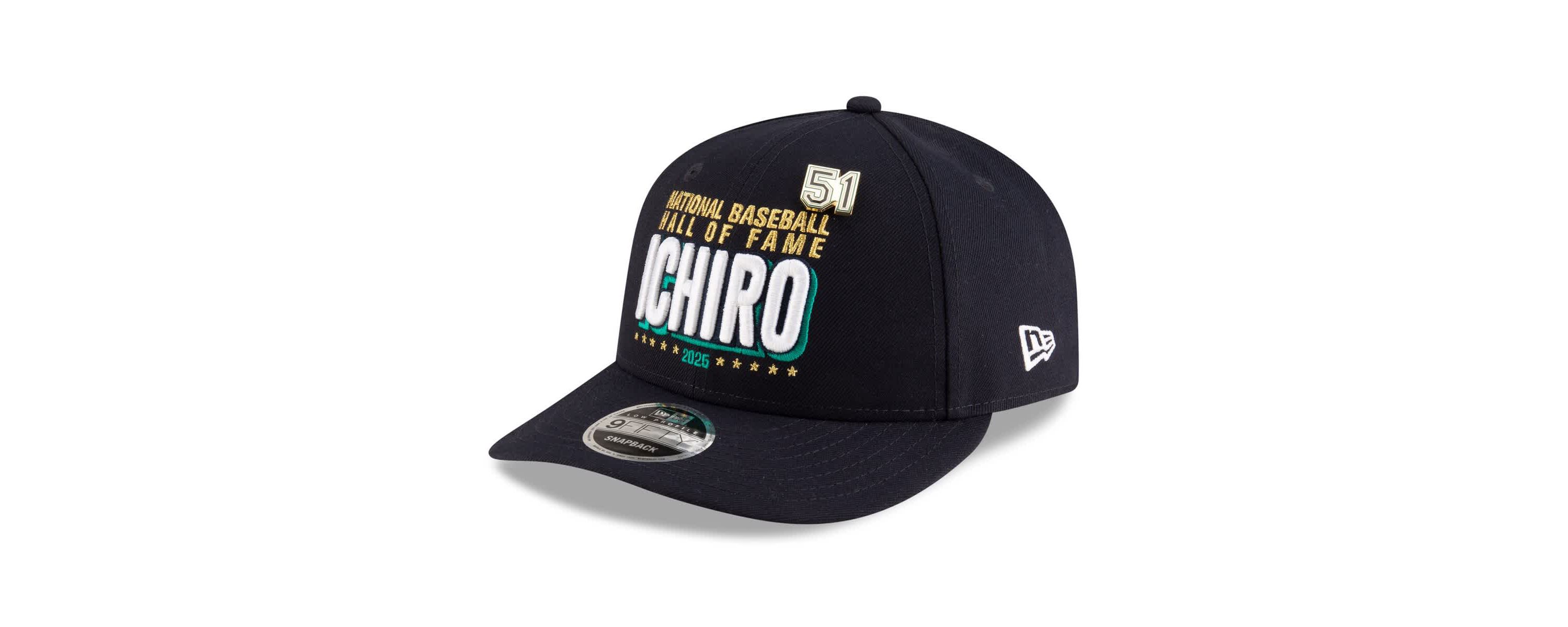 MLB Ichiro Suzuki Seattle Mariners 2025 Baseball Hall of Fame Low 9FIFTY Snapback Hat