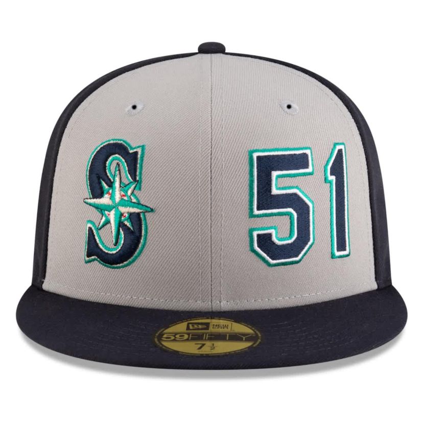 MLB Ichiro Suzuki Navy/Gray Seattle Mariners 2025 Baseball Hall of Fame 59FIFTY Fitted Hat