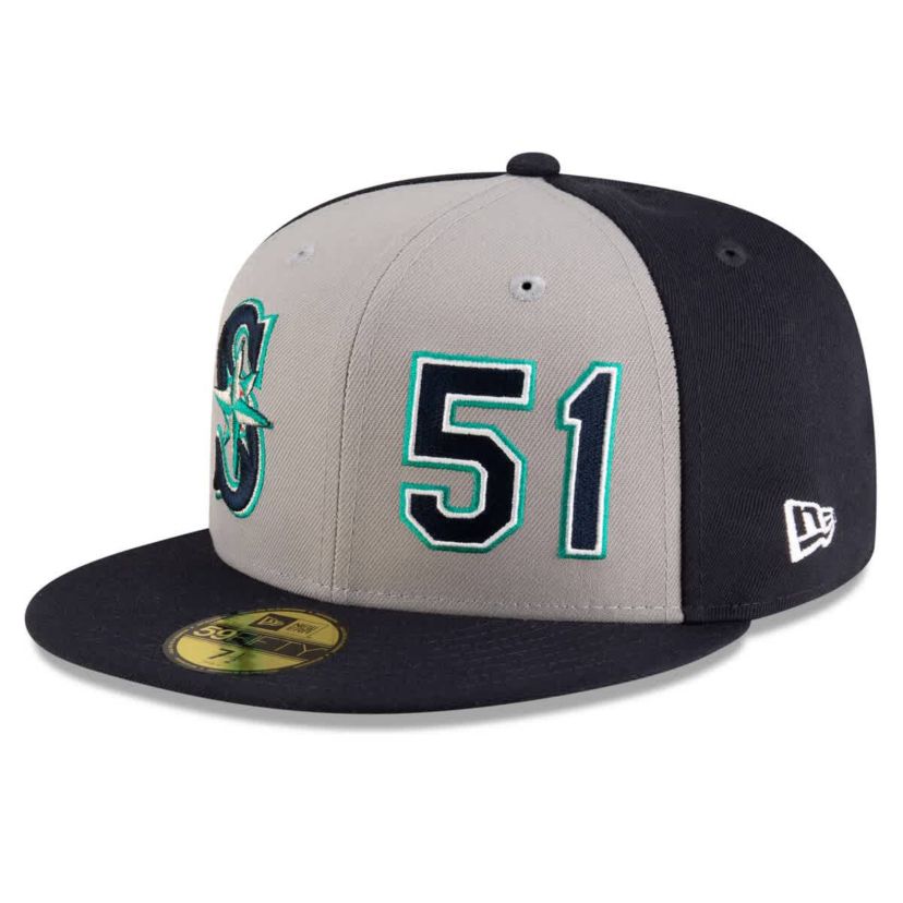 MLB Ichiro Suzuki Navy/Gray Seattle Mariners 2025 Baseball Hall of Fame 59FIFTY Fitted Hat