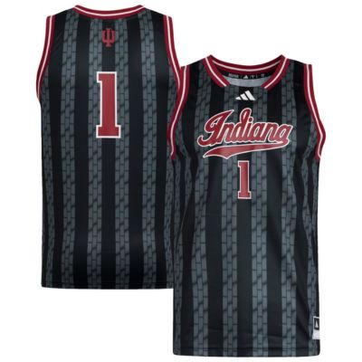 adidas Men's NCAA #1 Indiana Hoosiers Replica Swingman Jersey