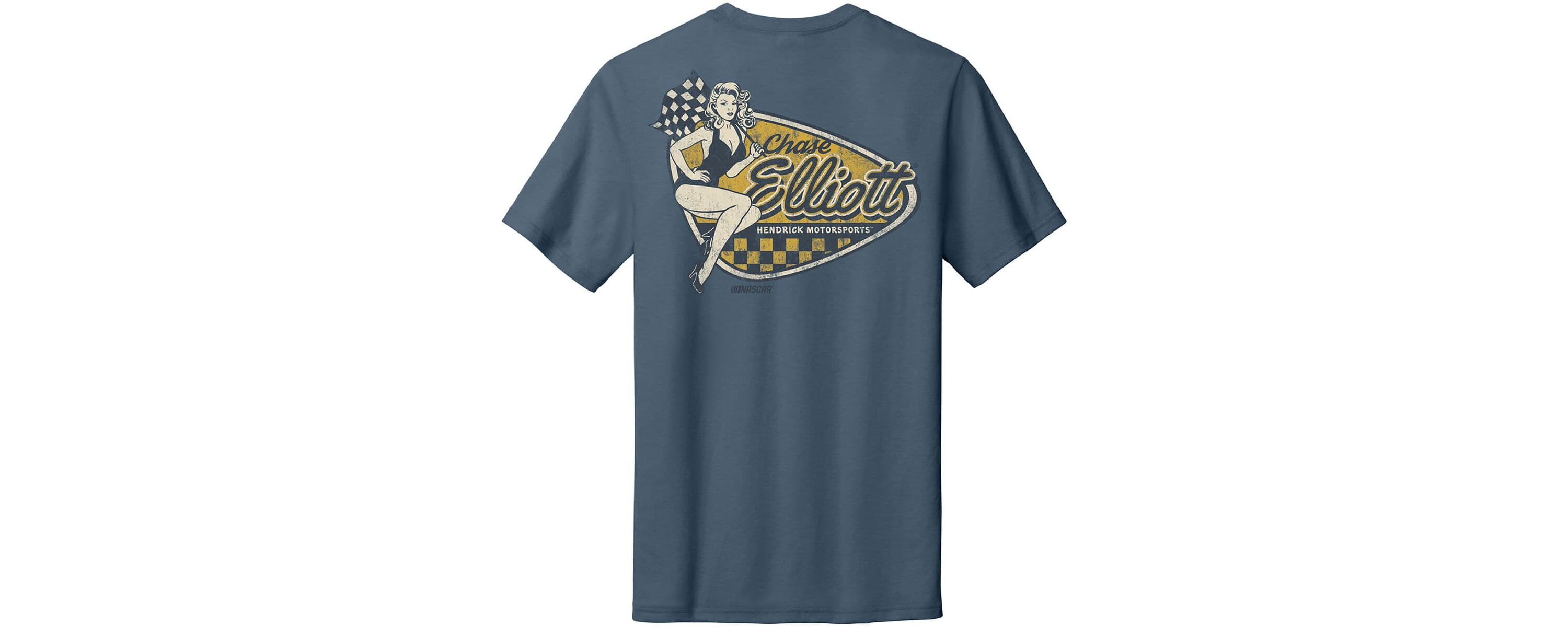 NASCAR Chase Elliott Tri-Blend Pinup T-Shirt